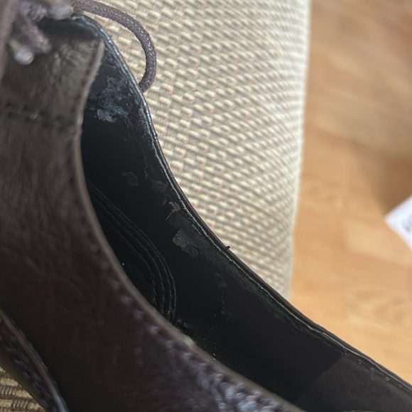 Tie Front 4 1/2” Heels. EUC - Picture 6 of 6